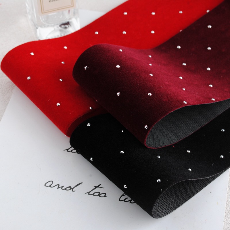 Supplier Wedding - 6cm dickes Samt Diamant band Winter