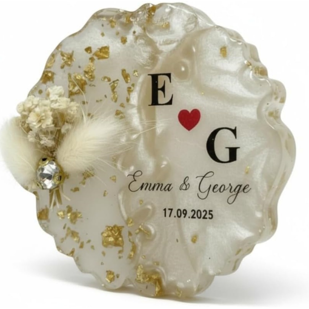 Wedding Souvenir - Hochzeitsgeschenke für Gäste im Großhandel, Harz-Blumenmagnete,