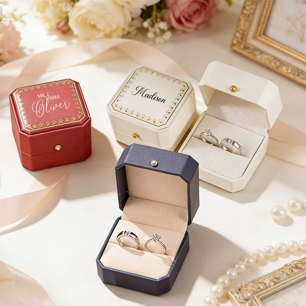 Personalisierte Kunstleder-Rin – Wedding Zone Bewertung und Preis