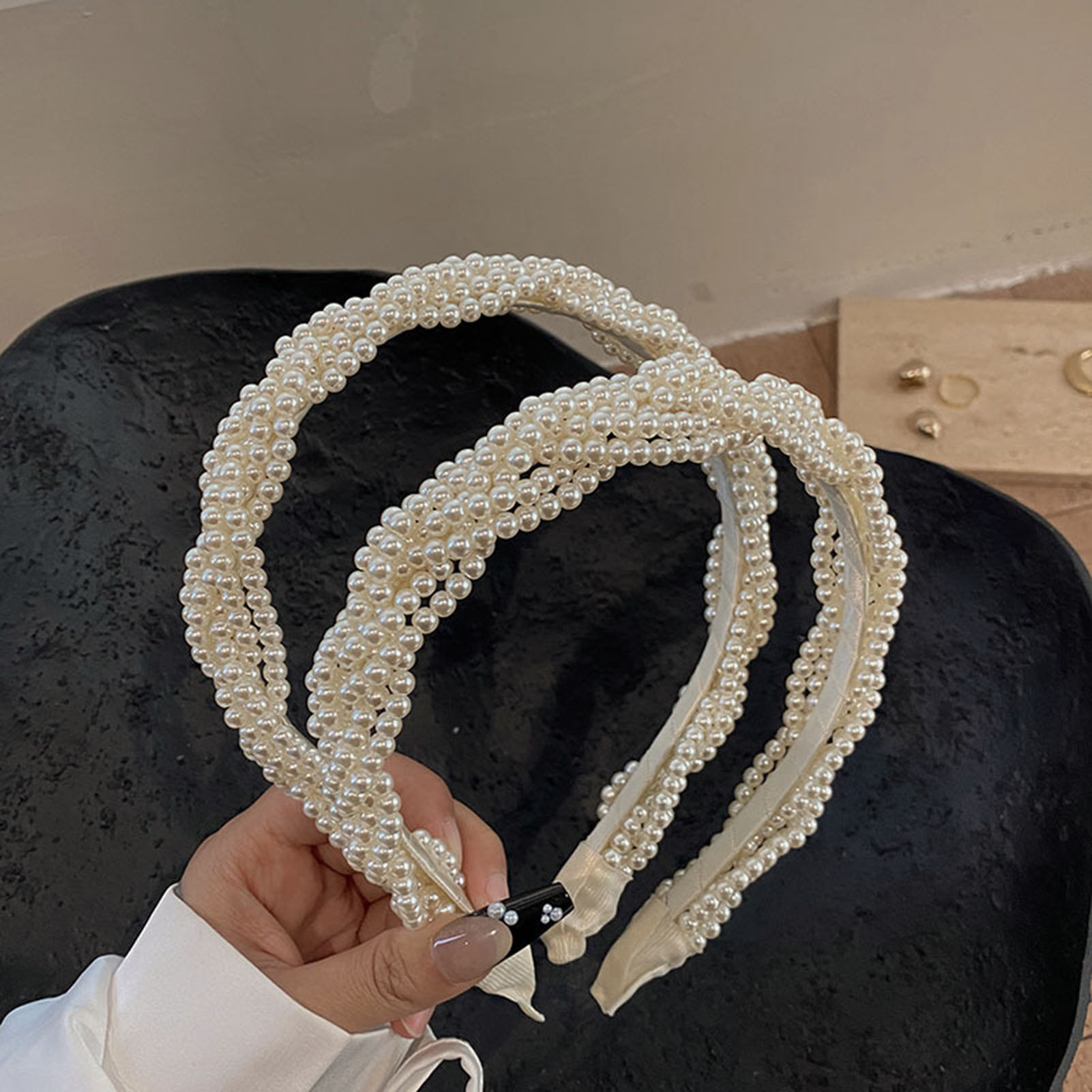Elegantes Perlen-Stirnband für – Wedding Supply Store Bewertung und Preis