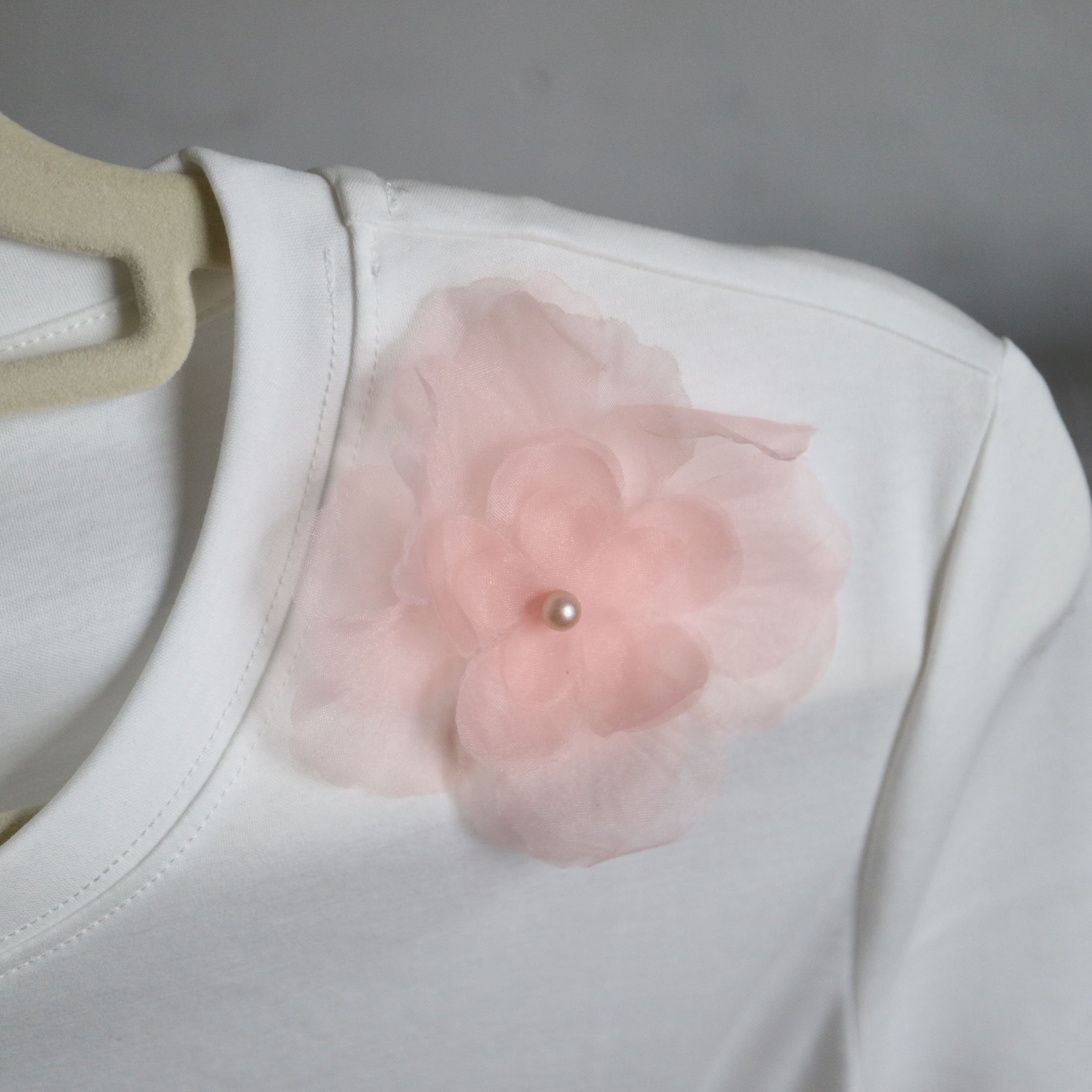 10 Stück rosa Blumen-Applikati – Wedding Lulu Bewertung und Preis