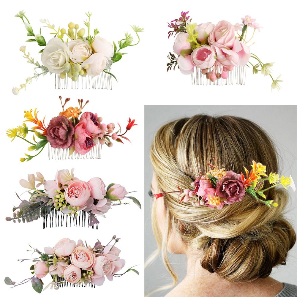 Blume Haar Kamm Elegante Braut – Wedding Supply Store Bewertung und Preis
