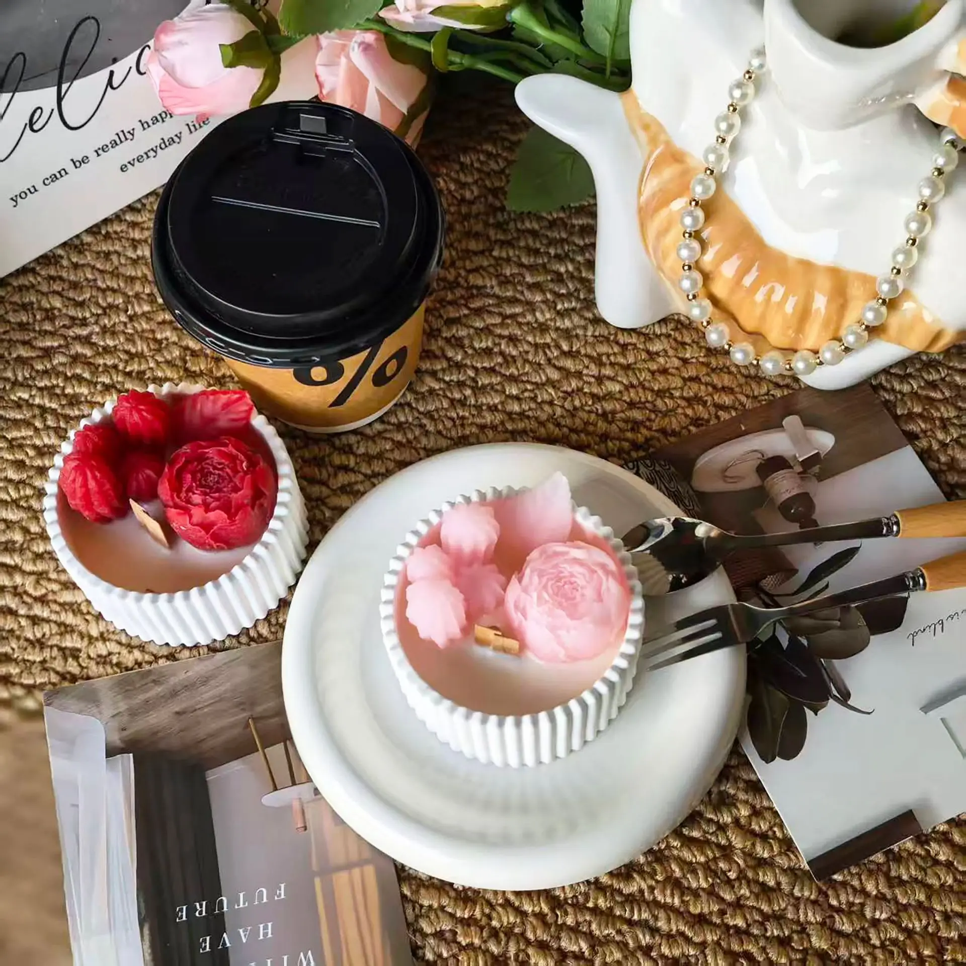 2 Stück Blumen-Rosen-Becher-Du – Wedding Souvenir Bewertung und Preis