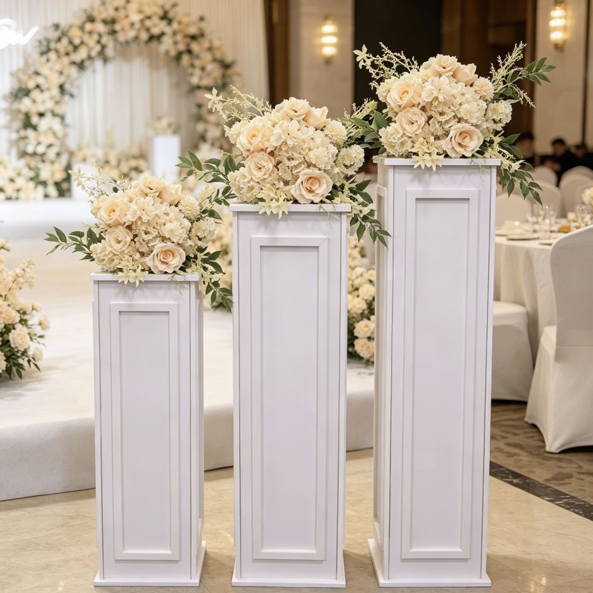 Hochzeitsdekorationen aus PVC, – Supply Wedding Venue Bewertung und Preis