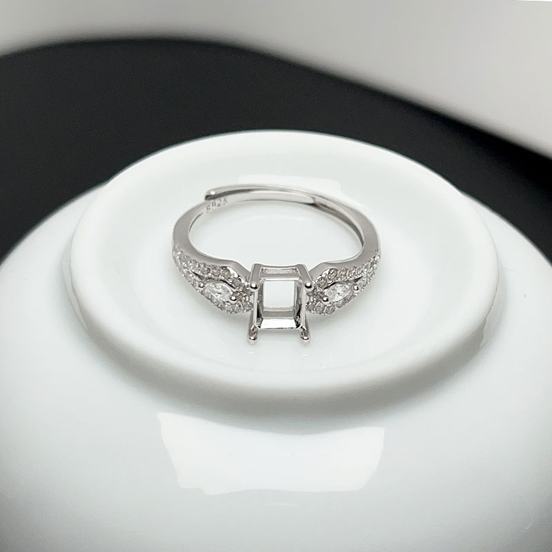 Solide 925 Silber Ring Einstel – Supplier Wedding Bewertung und Preis