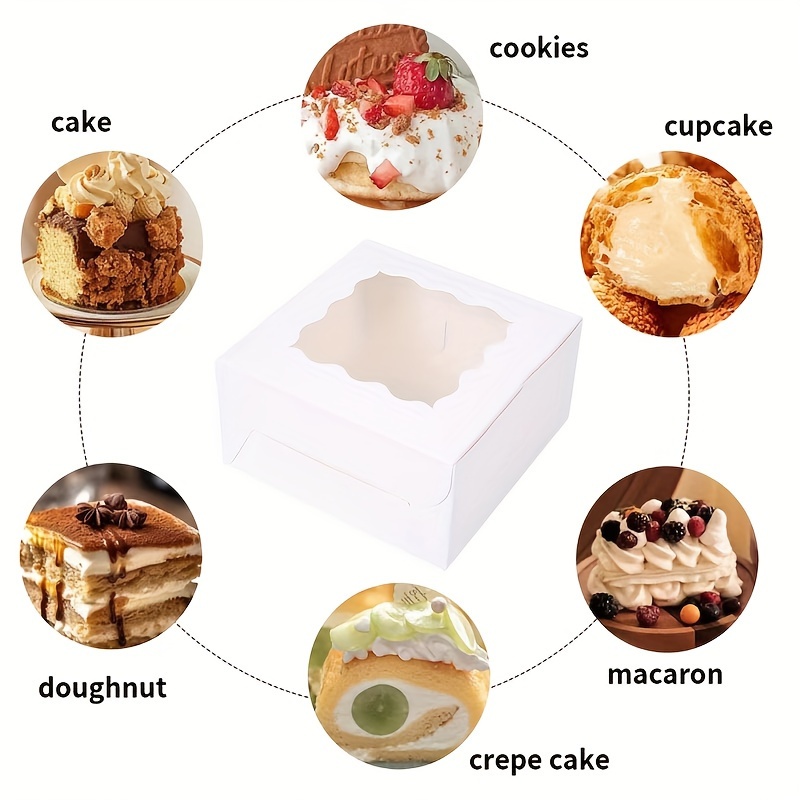 10 Stück Kraftpapier-Kuchen- u – Wedding Souvenir Bewertung und Preis